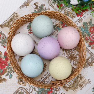 ديكورات بيض عيد الفصح اللطيفة بتخفيضات كبيرة من Redeco ، نحت عيد الفصح ، تماثيل بيض عيد الفصح الملونة ، ديكورات سطح المكتب - Product Image 1