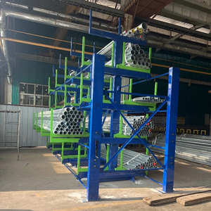 Heavy Duty Steel Cantilever <strong>Rack</strong> with Electric Motorized Telescopic Arms Adjustable <strong>Pipe</strong> Tube Storage <strong>System</strong> - Product Image 6