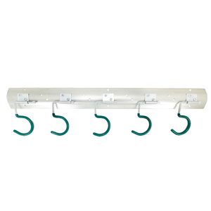 G009 500*50mm kẽm mạ A3 thép treo tường móc vườn công cụ tổ chức chổi và lau móc nhà để xe công cụ Móc áo chủ - Product Image 4