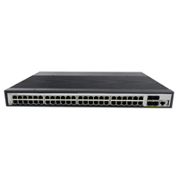 Conmutador de Seguridad de Red Administrado L3, 48+4 Puertos 10G, Conmutador de Control, 1 Puerto USB, Conmutador Ethernet Industrial para Rack