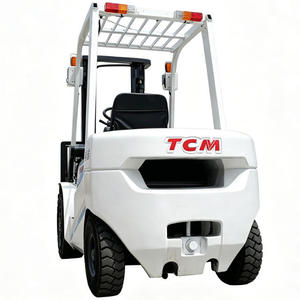 Montacargas Diésel TCM FD35 de 3.5 Toneladas, Usado, Original de Japón, con Desplazador Lateral Hidráulico y Neumáticos Sólidos, Alto Rendimiento, Listo para Trabajar - Product Image 1
