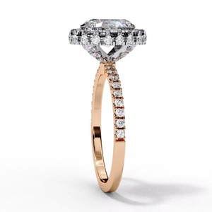 Anillo de Diamantes Ovalados de Estilo Vintage Más Vendido para Mujer, Joyería de Compromiso de Diseño Antiguo de Lujo, Disponible en Cantidad al por Mayor - Product Image 4