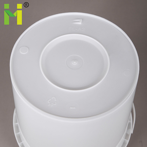 5L Cheap Plastic <strong>Buckets</strong> with Lids &amp; Plastic Handle - Product Image 3