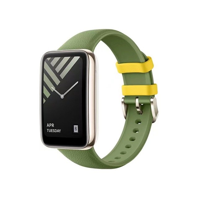 Silicone Wristband for Xiaomi Mi Band 7 Pro Leather Texture Replacement Wrist Strap for Mi Band 7Pro Watch Straps