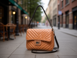 Borsa a tracolla da donna con patta, grande, in PU, tinta unita, per tutte le stagioni - Product Image 2