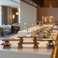Présentoir alimentaire en bois, Présentoirs et supports de buffet, Présentoir à thé de l'après-midi, Grand présentoir à cupcakes, Présentoirs et supports de buffet