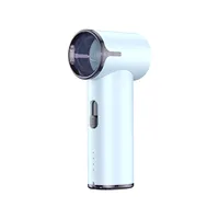 Ventilateur portable de voyage T-06 - Moteur sans balais 12 500 tr/min, batterie 2200 mAh, rechargeable par USB, léger, haute vitesse, pour utilisation en voiture