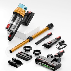 Aspirateur à main 650W avec moteur sans balais et puissance d'aspiration de 40 kPa pour le nettoyage domestique et des animaux de compagnie - Product Image 5