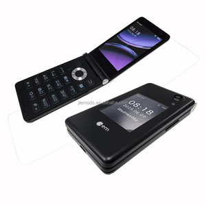 Téléphone portable à clapet intelligent Odm avec clavier à touches, débloqué, 4G VoLTE, double SIM, écran tactile Android, téléphone à clapet 4G avec <span class=keywords><strong>Whatsapp</strong></span> - Product Image 1