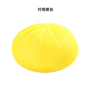 Balle <span class=keywords><strong>anti</strong></span>-<span class=keywords><strong>stress</strong></span> en PU en forme de Bao Bun, remplie de slime, vente en gros OEM, jouet sensoriel pour adolescents et adultes, garçons et filles - Product Image 1