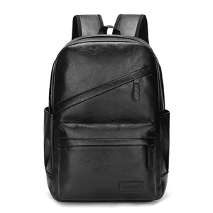 Custom Vintage Brown Leather <strong>Backpack</strong> for Men USB Charging Waterproof and <strong>Theft</strong> <strong>Proof</strong> Luxury Travel Accessory - Product Image 2