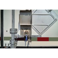 AMBITION Scellé de sécurité pour porte de remorque Verrouillage sécurisé de la porte arrière et protection des joints en plastique, métal, boulons ou câbles contre la falsification