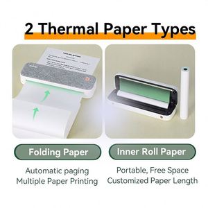 Imprimante thermique de poche mini A4 portable pas chère, certifiée CE/FCC, 203 DPI, pour photos et documents, en stock - Product Image 2
