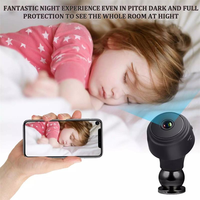 Wistino A9 kamera jaringan Wifi 1080p, kamera Mini keamanan tampilan rumah nirkabel Hd kualitas tinggi
