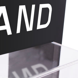 قمة كونترتوب الاكريليك عرض 4 طبقات قابلة للقفل الاكريليك عرض الرف الوقوف مع الباب والمفتاح - Product Image 6