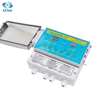 Moniteur de qualité de l'eau et contrôleur de pH/chlore Water Crown PVC pour la propreté des piscines