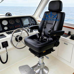 Chaise de Pilote Marine Personnalisée en Couleur - Type Fixe avec Pédale Pliante pour Bateaux - Product Image 3