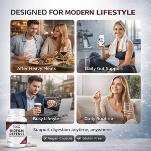 Complément personnalisé de défense contre les biofilms pour soutenir la digestion des biofilms intestinaux chez les adultes – Capsules de défense contre les biofilms pour la santé - Product Image 6