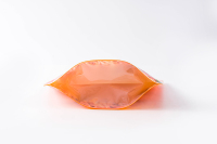 Pochettes cornue 121 personnalisées de qualité alimentaire joint PET micro-ondable fermeture à glissière debout en plastique support en aluminium haute température
