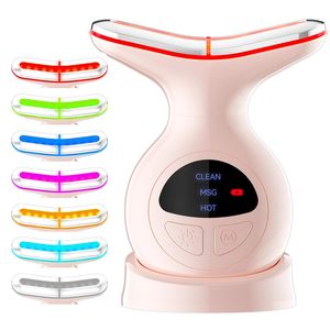 Shomfres nhà máy liệu pháp ánh sáng đỏ cho mặt và cổ EMS Microcurrent massage nâng làm săn chắc chống lão hóa OEM/ODM Thiết bị chăm sóc da - Product Image 1