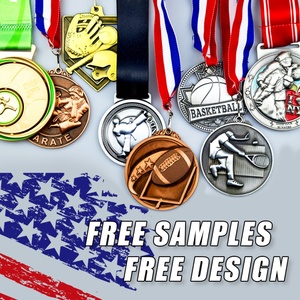 Medallas Personalizadas de Aleación de Zinc para Campeones de Fútbol, Grabado Láser, Premios Deportivos, Diseño Personalizado, Pedidos al por Mayor - Product Image 3