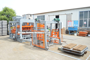 QT5-15 khối bê tông Máy Làm tự động thủy lực Khối máy móc gạch dây chuyền sản xuất gạch - Product Image 3