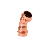 Raccord Pex de vente chaude OLDE Style américain 45 ° COUDE PRESS X PRESS Raccords de presse en cuivre