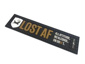 Branded Silicone PVC <b>Pub</b> Mat Rubber Bar Runner Beer Spill Pad Rail Mat Drip Tray Non Slip Service Mat <b>Table</b> Coaster Placemat - Product Image 2