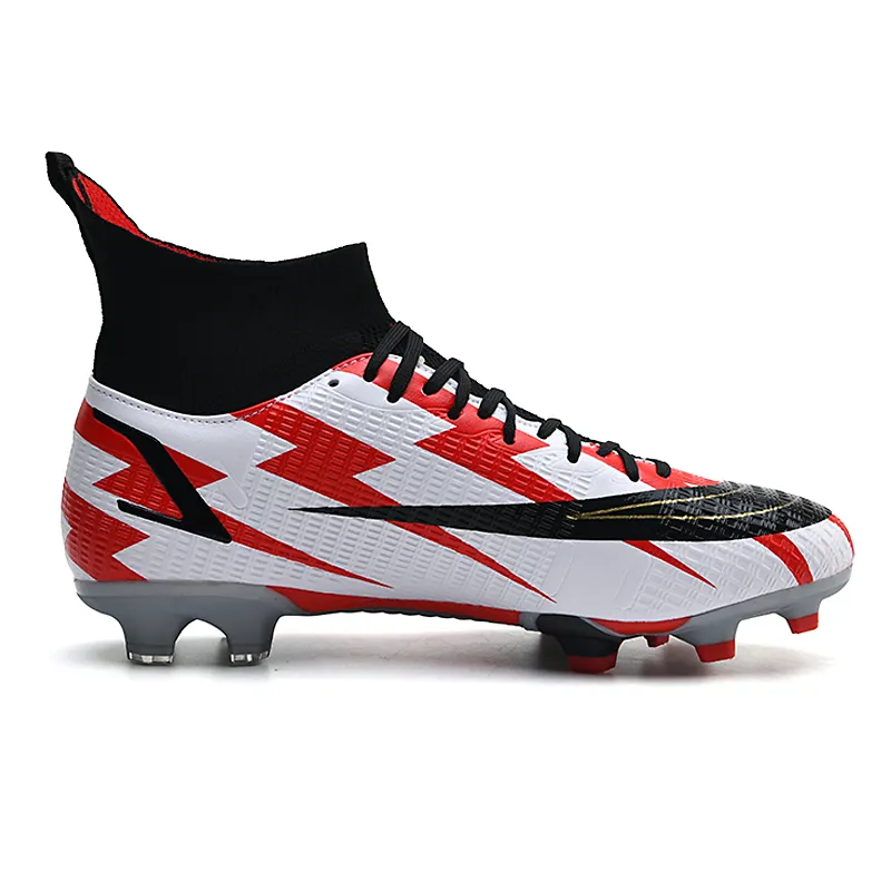 Free Sample New High Quality Soccer Shoes Boots Training Football Sneakers Ultralight Non-slip Turf Soccer Cleats