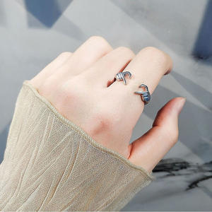 Fashion Adjustable <b>Hug</b> <b>Ring</b> Always You I Love You Forever Open <b>Rings</b> for Women Daughter Hand <b>Ring</b> Jewelry Birthday Gift for Girl - Product Image 5