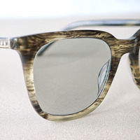 2024 mode Rectangle acétate photochromique lunettes de soleil solide motif en plastique lunettes cadres pour porter la lecture livraison rapide