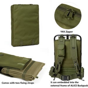 Colchoneta de dormir verde oliva Colchoneta de campamento autoinflable de aire integrado para viajes de campamento al aire libre - Product Image 4