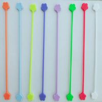 Lot de 10 enrouleurs de câbles en silicone flexibles multifonctions de 19 cm, 10 couleurs, organisateur d'écouteurs, clips magnétiques pour câbles, logo personnalisé