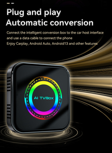 30% de Descuento en Dongle Inalámbrico Qualcomm Carplay, Reproductor Multimedia para Automóvil, Caja de Transmisión para Automóvil con Sistema Android - Product Image 2