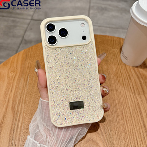 Étui luxueux cygne étincelant plein de diamants pour Iphone17/16/15promax Best-seller couleur unie couverture complète couverture de téléphone pour <span class=keywords><strong>11</strong></span> 12 - Product Image 5