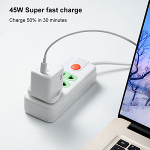 C tipi 45W Pd şarj cihazı hızlı şarj hızlı şarj cihazı fabrika fiyat duvar adaptörü hızlı taşınabilir iPhone ipad <span class=keywords><strong>i</strong></span> - Product Image 2
