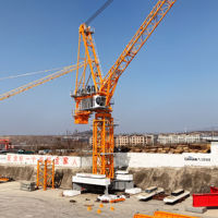 Grúa Torre Articulada DAHAN DH650 de 35m, 65m, 45 toneladas, Altura 60m, 1 Año de Garantía, Motor PLC, 650t.m