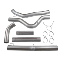 Tuyau d'échappement en acier inoxydable de 5 pouces pour Ram 2500-3500 Turbo-back 6.7L 2007.5-2012
