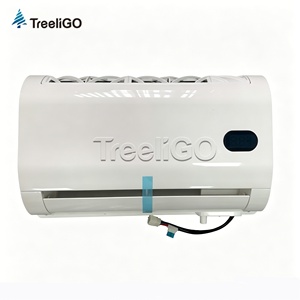 Unidad de Aire Acondicionado Eléctrica Mini Split de 12v 24v para Cabina de Camión, <span class=keywords><strong>Autocaravana</strong></span>, Camiones, Autobuses, Remolques, Furgonetas, Enfriamiento Rápido - Product Image 2