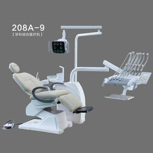 Fauteuil dentaire FL-208A 208A-9 avec unité de traitement buccal intégrée et crachoir électrique - Product Image 1