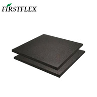 Feuille d'isolation en caoutchouc nitrile FIRSTFLEX, panneau PVC/NBR, isolation pour entrepôts frigorifiques, noir, service de découpe sur mesure