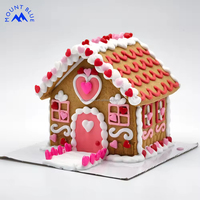 Kit de Galletas Duras de San Valentín Más Vendido - Dulces y Saladas, a Granel, para Decorar en Casa - Set de Caja DIY con Galletas en Forma de Corazón Glaseadas