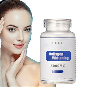 Ausreson Colágeno Cápsulas de ácido hialurónico Suplementos para blanquear la piel Vitamina C 500mg Cápsula de colágeno - Product Image 1