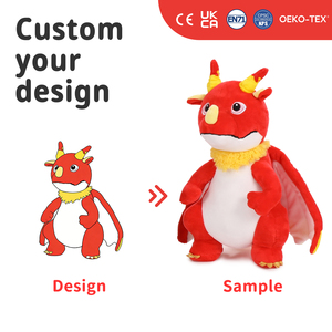 Peluche Personalizzato con Design AI, Drago Fantastico su Misura, Animale di Peluche per Negozi di Regali, Peluche Artistico Personalizzato per Feste - Product Image 1