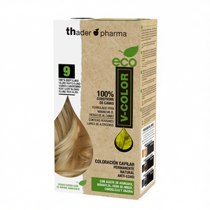 Kit de Tinte para el Cabello V-Color de Thader Pharma, Fórmula Ecológica Permanente y Natural Antienvejecimiento con Aceite de Aguacate - Product Image 2