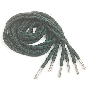 Nouvel arrivage de lacets ronds en métal à la mode lacets de chaussures de couleur forte pour les baskets de randonnée en plein air <span class=keywords><strong>basket</strong></span>-ball course à pied équipement de sport - Product Image 5