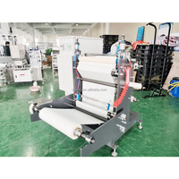 Machine de découpe automatique de rouleaux d'étiquettes de papier autocollantes, découpeuse de feuilles autocollantes semi-rotatives