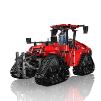 MOULD KING 18020S-Ensemble de tracteurs à chenilles pneumatiques techniques, jouets, cadeaux de Noël, briques MOC, blocs de construction éducatifs pour enfants