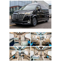 Prix d'usine Toyota HIACE Fourgonnette Personnalisée Intérieur Luxe Minibus Modifié pour Transport VIP/Conversion en VR Prêt à l'Exportation Mondiale