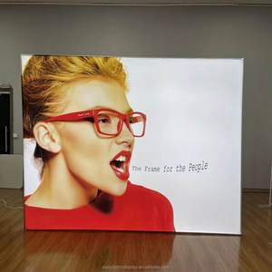 3D <strong>Photo</strong> <strong>Booth</strong> Backdrop Custom <strong>Screen</strong> Portable Aluminum Tension Fabric Frame Stand - Product Image 4